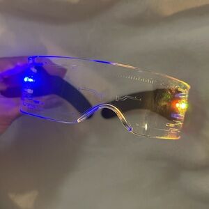Light up LED Futuristic Sunglasses Glasses
